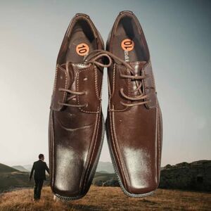 NEW‎ Men's Edition by Forever Link Dress Shoes Size 10 Brown (4152)